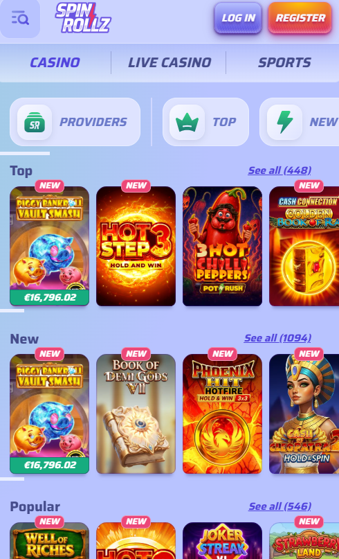 Spinrollz Casino